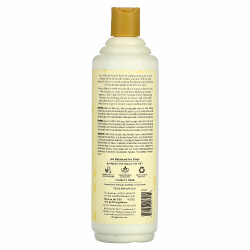 Burt's bees dog shampoo recall sale