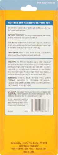 Arm & Hammer™ Complete Care Adult Dog Dental Kit Perspective: back