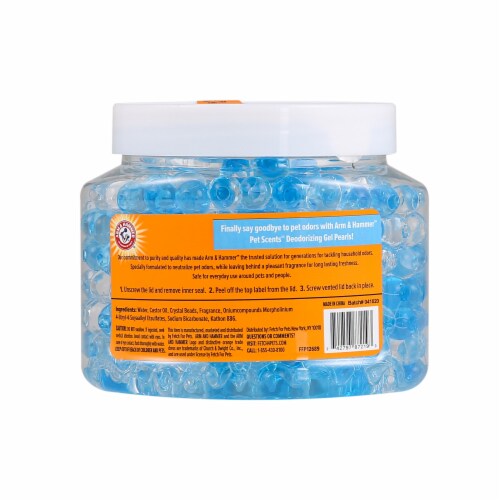 Arm Hammer Pet Scents Fresh Breeze Deodorizer Gel Pearls 12 oz