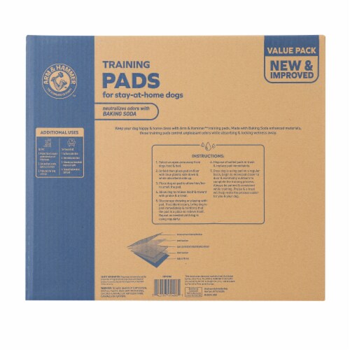 Arm & Hammer Stay at Home Training Dog Pads Perspective: back