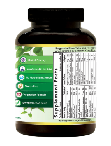 Emerald™ Labs 1 Daily Women's 45 plus Multi Vitamin Perspective: back