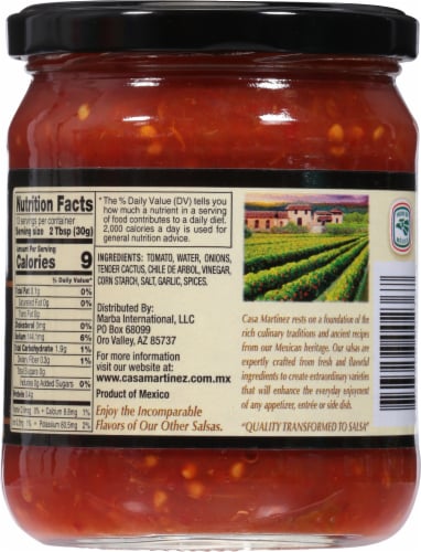 Casa Martinez® Diabla Salsa Perspective: back