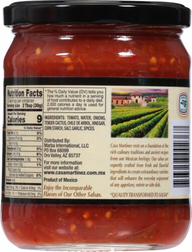 Casa Martinez® Diabla Salsa Perspective: back