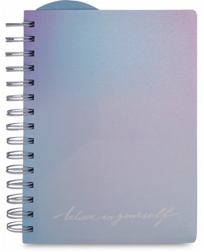 PlanAhead Ombre Poly Tabbed Journal - Assorted Perspective: back