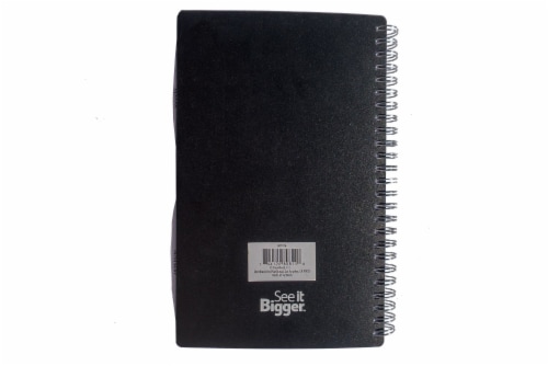 PlanAhead 2025 Student Planner With Pouches & Notes PDQ Perspective: back
