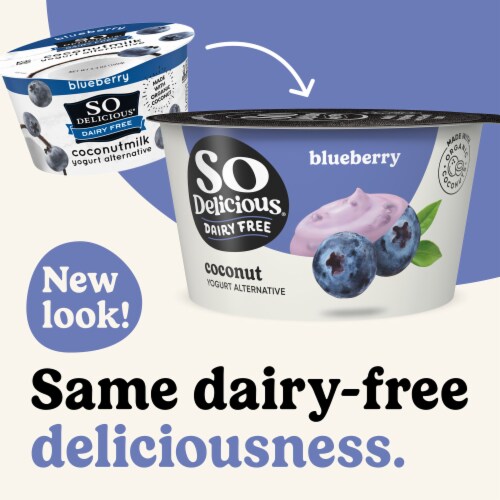 SO Delicious® Blueberry Coconut Milk Yogurt Alternative Perspective: back