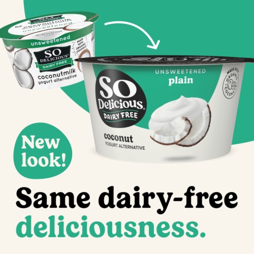 SO Delicious® Dairy-free Unsweetened Coconut Milk Yogurt Alternative Perspective: back