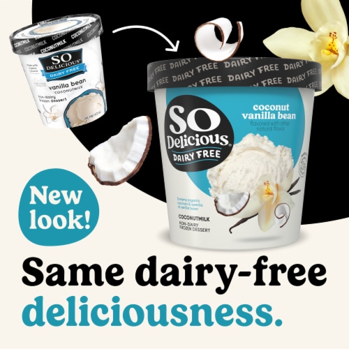 SO Delicious® Vanilla Bean with Coconut Milk Base Frozen Dessert Pint