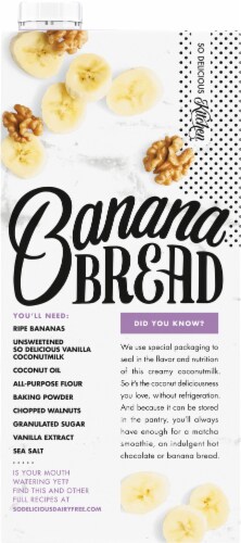 SO Delicious® Organic Unsweetened Vanilla Coconut Milk Perspective: back