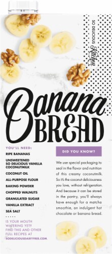 SO Delicious® Organic Unsweetened Vanilla Coconut Milk Perspective: back