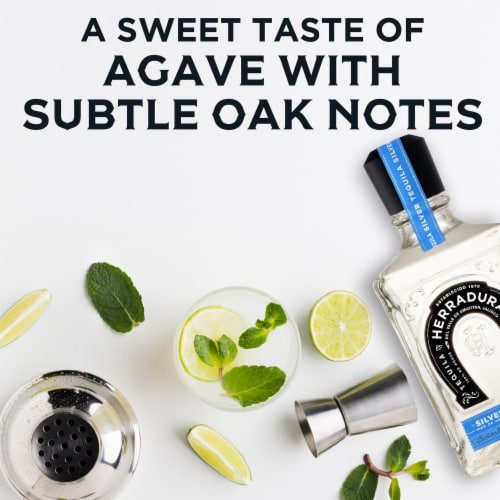 Herradura Silver Tequila Perspective: back