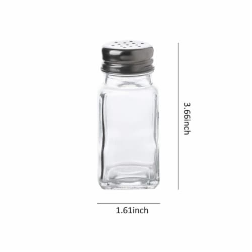 WHOLE HOUSEWARES | 2X3.5inch Stainless Steel Salt & Pepper Shakers Set ...