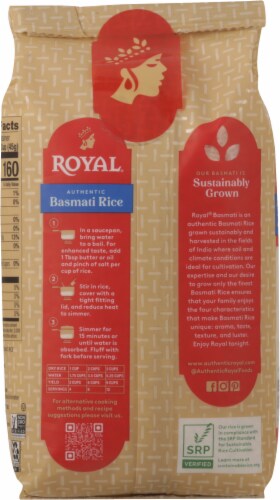 Royal® Authentic Basamati Rice Perspective: back