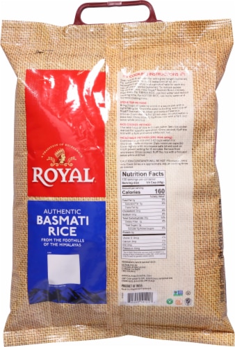 Royal Basmati Rice Perspective: back