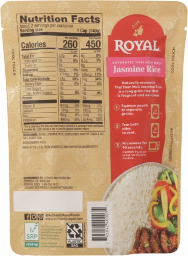 Royal® White Jasmine Rice Perspective: back