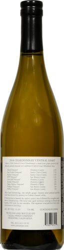 Calera Wine Chardonnay California White Wine Perspective: back