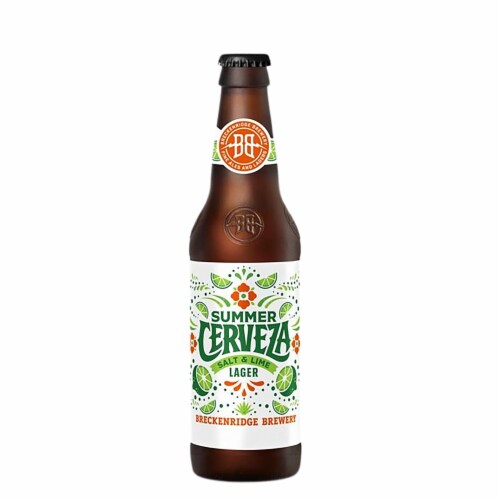 Breckenridge Brewery Summer Cerveza Salt & Lime Lager Perspective: back