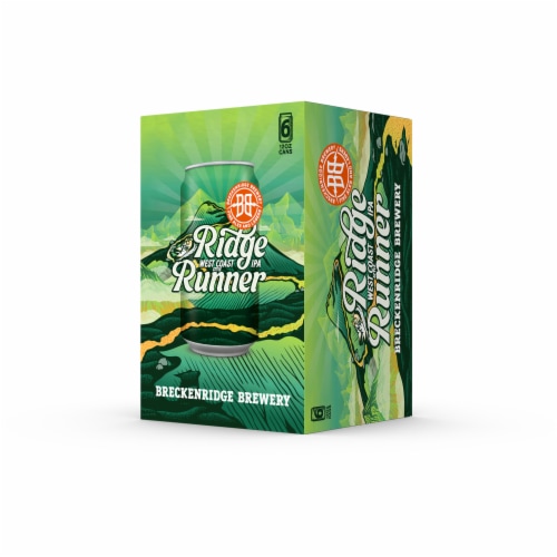 Breckenridge Brewery Ridge Runner West Coast Style IPA Perspective: back