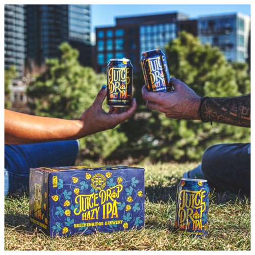 Breckenridge Brewery Juice Drop Hazy IPA Perspective: back