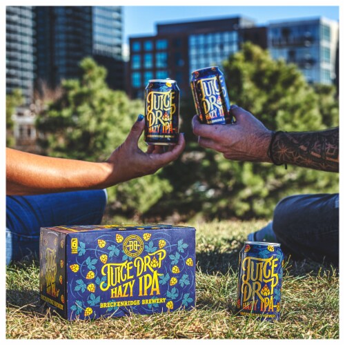 Breckenridge Brewery Juice Drop Hazy IPA Perspective: back
