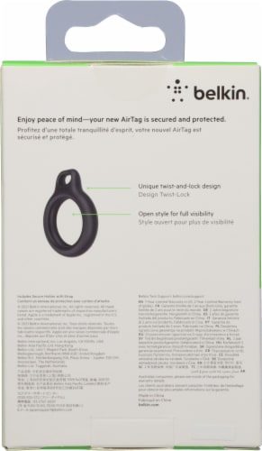 Belkin Secure Holder with Strap for Airtag Perspective: back