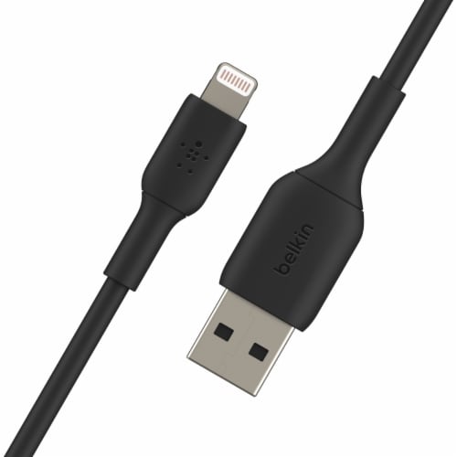 Belkin BoostCharge Lightning to USB Cable 2m - Black Perspective: back