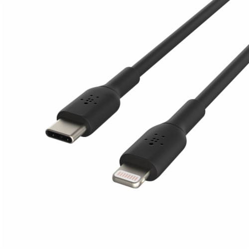 Belkin BoostCharge™ USB-C to Lightning Cable - Black Perspective: back