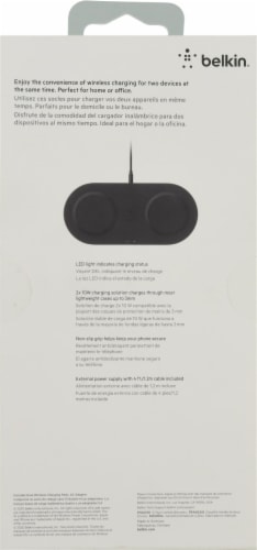 Boost Charge Dual Wireless Charging Pads Perspective: back