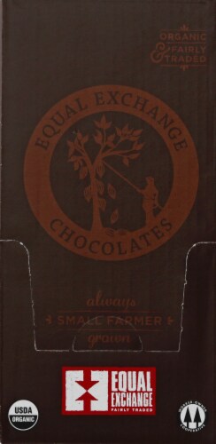 Equal Exchange Organic 88% Cacao Extreme Dark Chocolate Bar Perspective: back