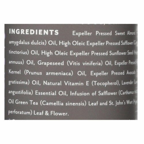 Soothing Touch Bath and Body Oil - Lavender - 8 oz. Perspective: back