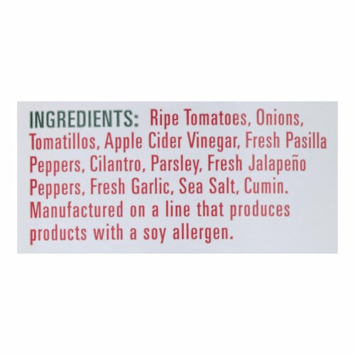 Green Mountain Gringo Mild Salsa - Case of 12 - 16 oz. Perspective: back