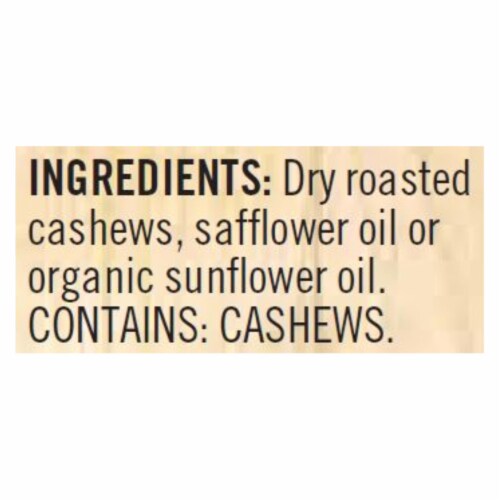 Woodstock Non-GMO Unsalted Smooth Cashew Butter - Case of 12 - 16 oz. Perspective: back