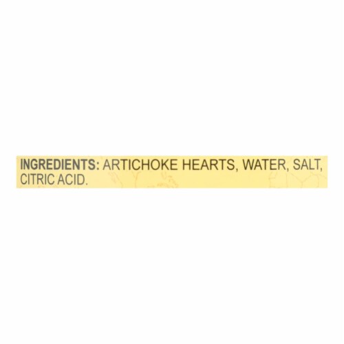 Reese Artichoke Hearts - Hearty Large - Case of 12 - 14 oz. Perspective: back