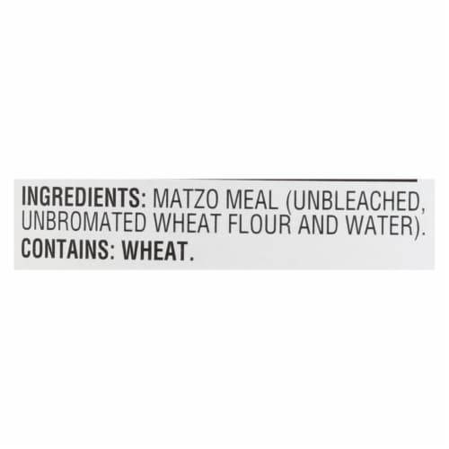 Manischewitz - Matzo Meal - Case of 12 - 16 oz. Perspective: back