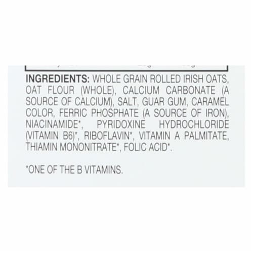 McCann's Irish Oatmeal Instant Oatmeal Regular - Case of 12 - 11.85 oz. Perspective: back