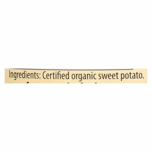 Farmer's Market Organic - Sweet Potato Puree - Case of 12 - 15 oz. Perspective: back
