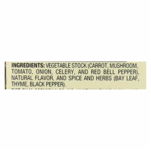 Kitchen Basics Vegetable Stock - Case of 12 - 32 Fl oz. Perspective: back