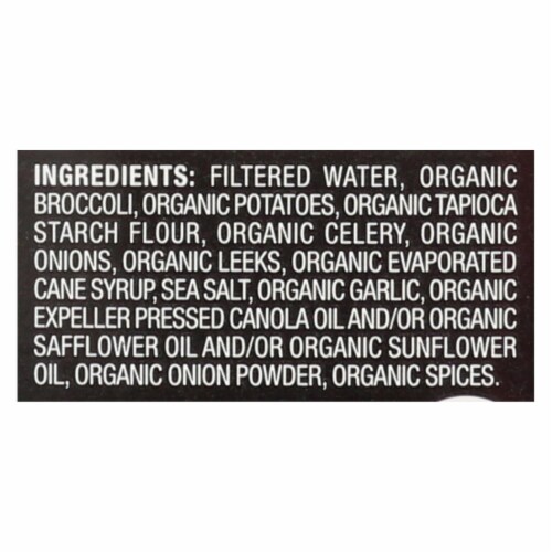 Imagine Foods - Soup Creamy Brocoli - Case of 6-32 oz. Perspective: back