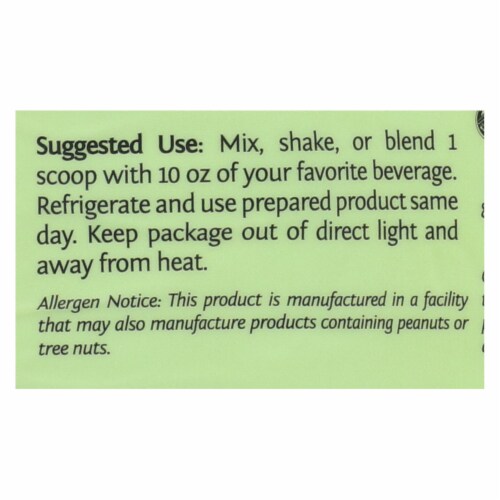 Sunwarrior - Protein Organic Classic Natural - 375 GRM Perspective: back