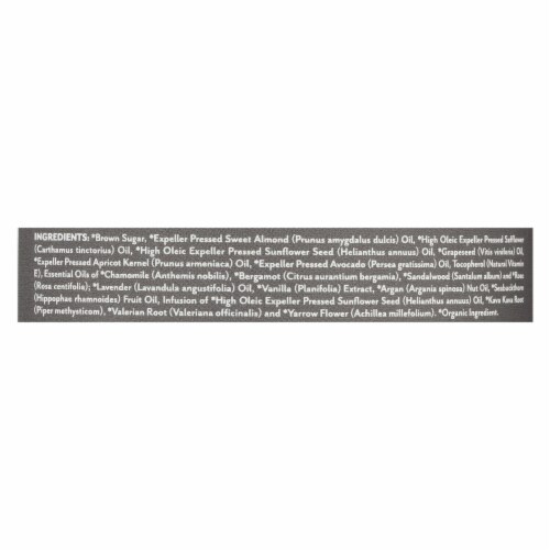 Soothing Touch Scrub - Organic - Sugar - Tuscan Bouquet - 8 oz. Perspective: back