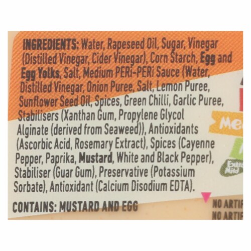 Nando's - Perinaise Squeeze Original - Case of 6 - 8.6 oz. Perspective: back