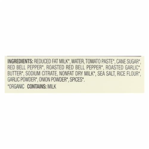 Pacific Natural Foods Organic Roasted - Red Pepper and Tomato Soup Light In Sodium Perspective: back