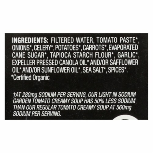 Imagine Foods - Soup Creamy Tomato Ls - Case of 6-32 fz Perspective: back