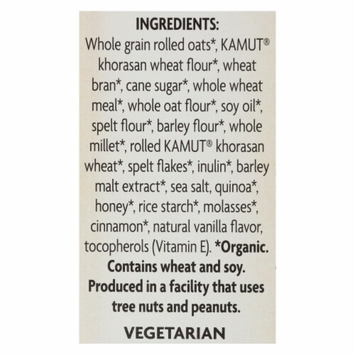 Nature's Path Organic Heritage Crunch Cereal - Case of 12 - 14 oz. Perspective: back