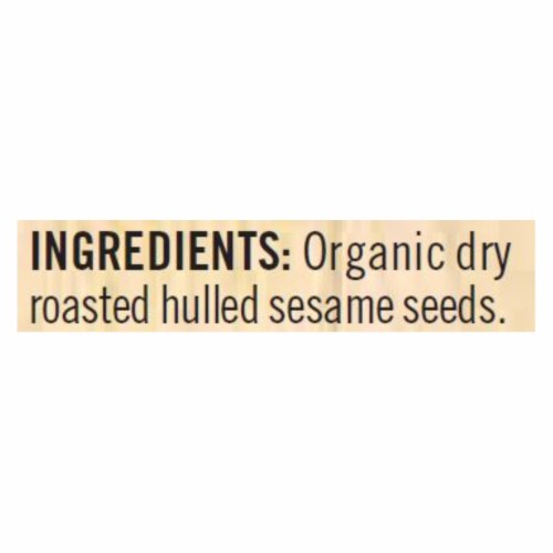 Woodstock Unsalted Organic Sesame Tahini - Case of 12 - 16 oz. Perspective: back