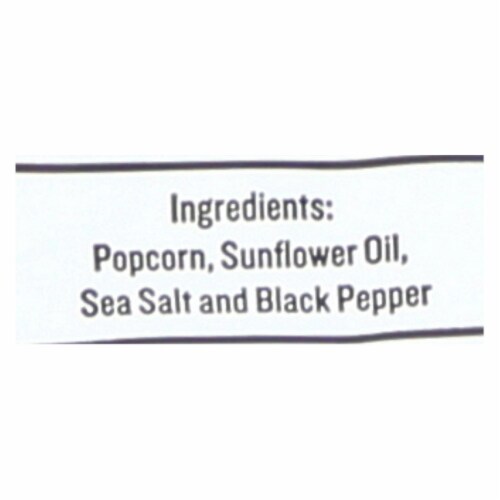 SkinnyPop Sea Salt and Pepper Popcorn Perspective: back