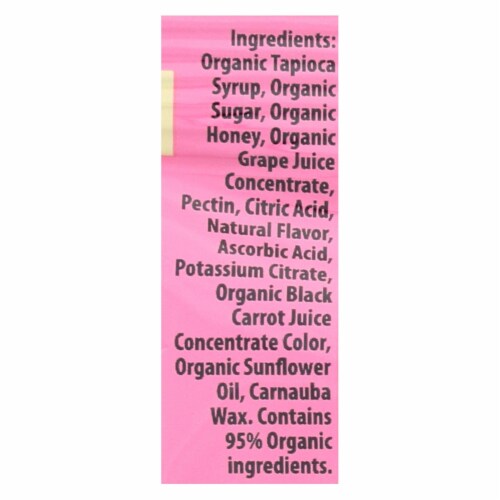 Honey Stinger Energy Chews - Pink Lemonade - Case of 12 - 1.8 oz. Perspective: back