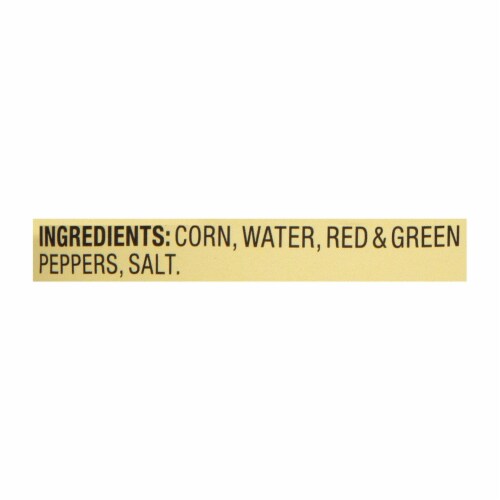 Kuner Sweet Corn ?N Peppers - Case of 12 - 15 oz. Perspective: back