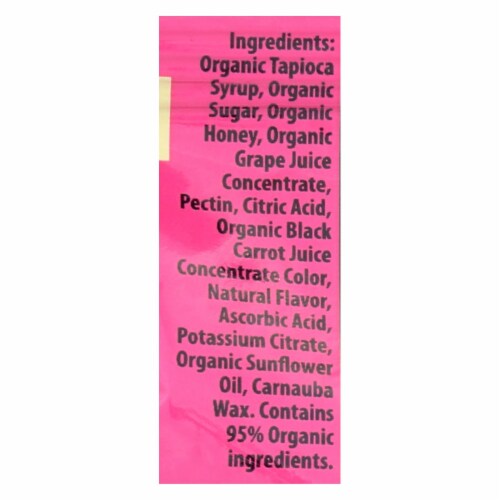 Honey Stinger Energy Chew - Organic - Cherry Blossom - 1.8 oz - case of 12 Perspective: back