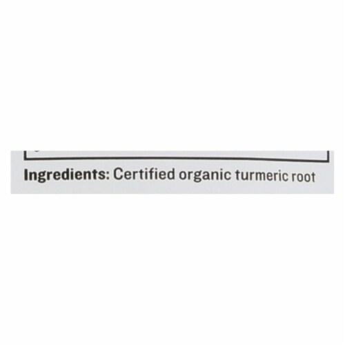 Sunfood - Turmeric Powder - 1 Each -4 oz. Perspective: back